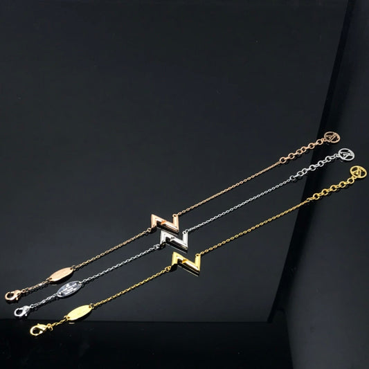 [Am jewelry]VOLT LV LOGO BRACELET