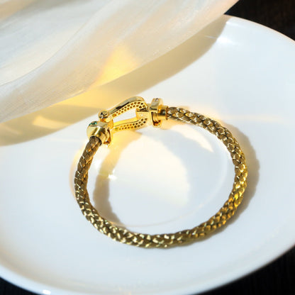 [Am jewelry]FORCE 10 GOLD GREEN DIAMOND PAVED