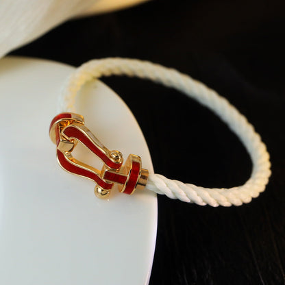 [Am jewelry]FORCE 10 WHITE TEXTILE DIAMOND PAVED