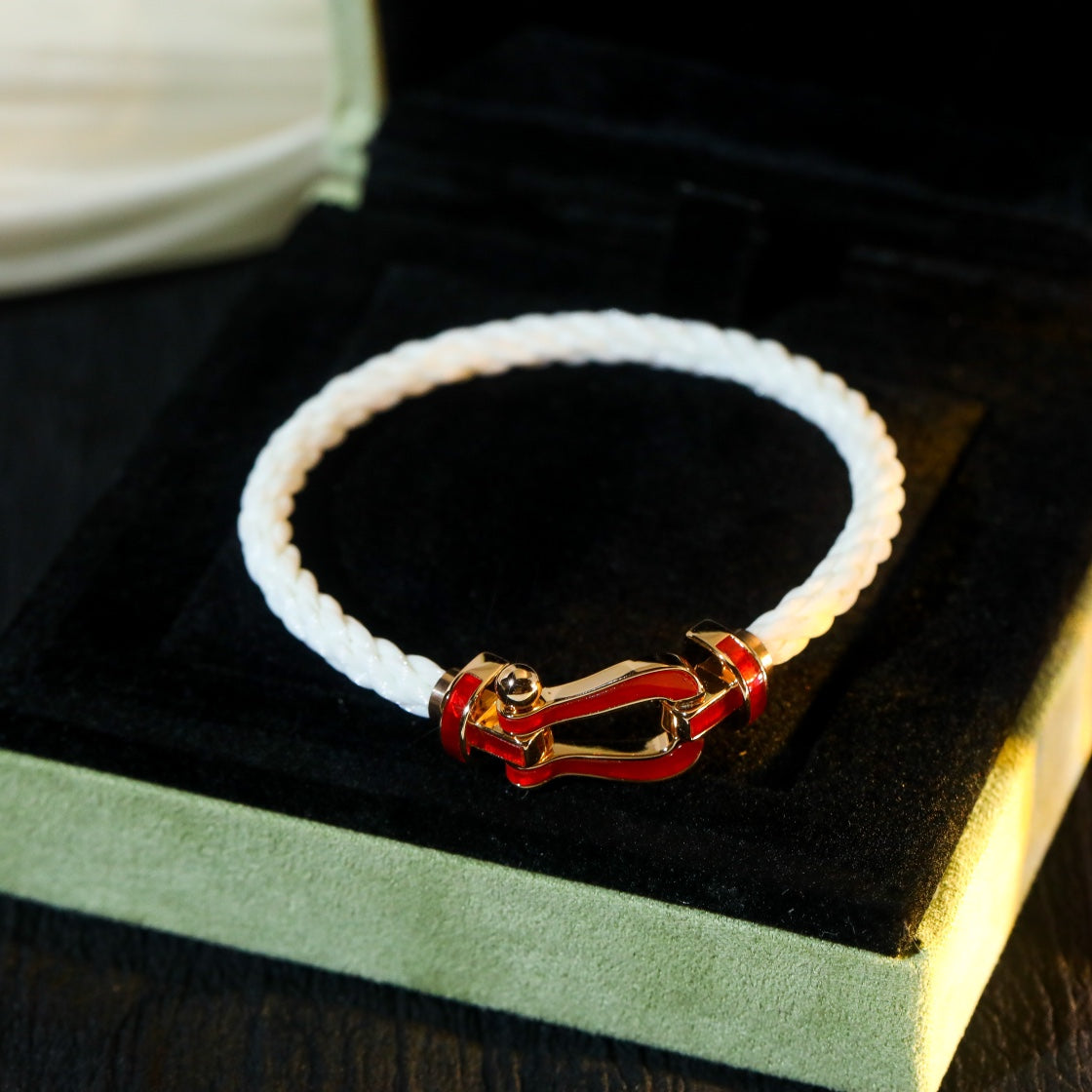 [Am jewelry]FORCE 10 WHITE TEXTILE DIAMOND PAVED