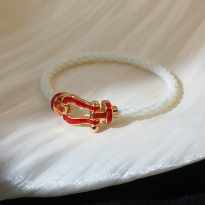 [Am jewelry]FORCE 10 WHITE TEXTILE DIAMOND PAVED