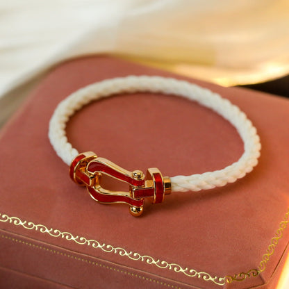 [Am jewelry]FORCE 10 WHITE TEXTILE DIAMOND PAVED