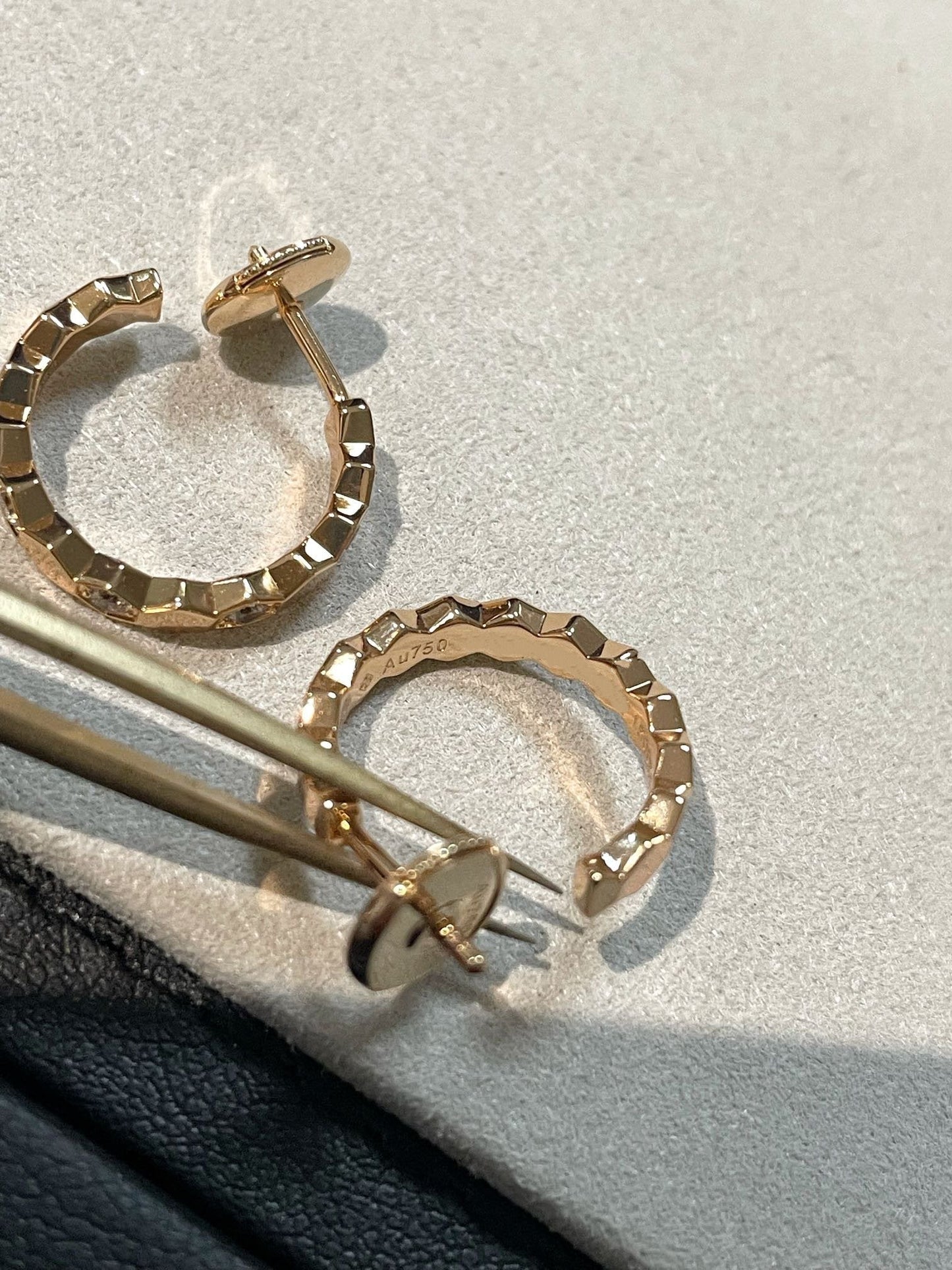[Am jewelry]Hollow Design Four-Leaf Clover Flower Shape Ring