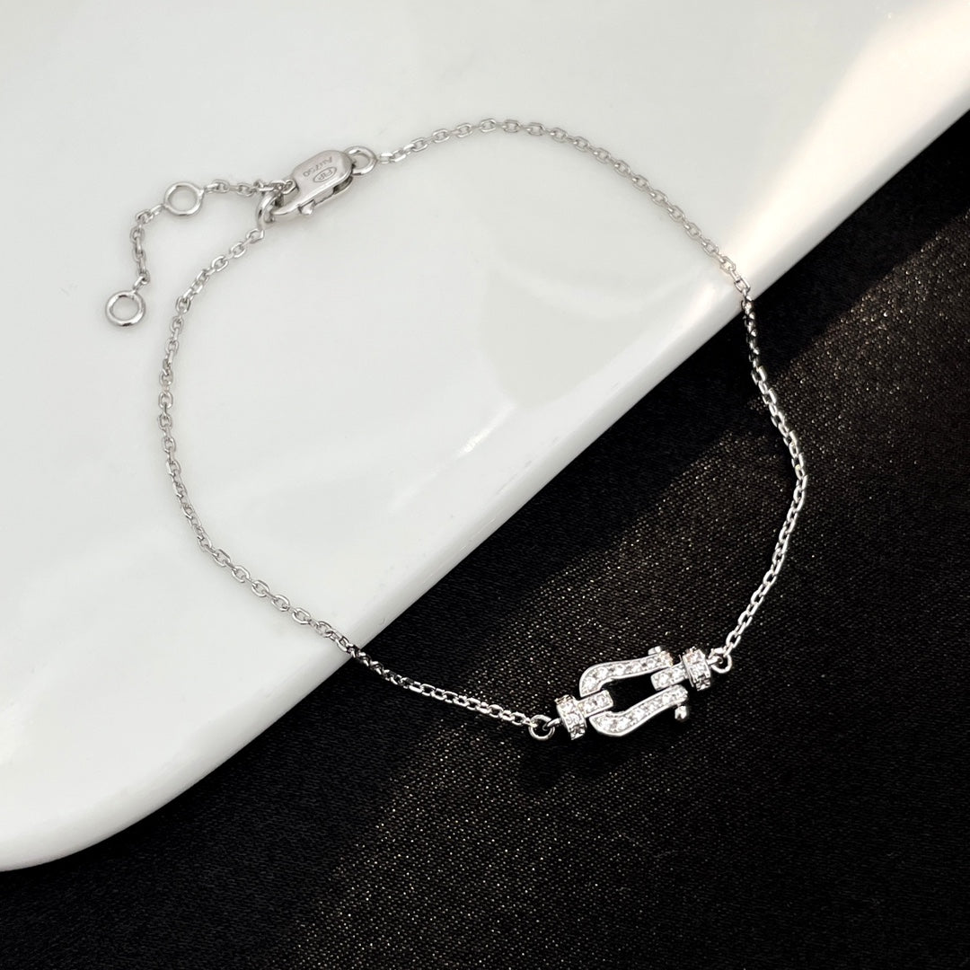 [Am jewelry]FORCE 10 SMALL CHAIN BRACELET
