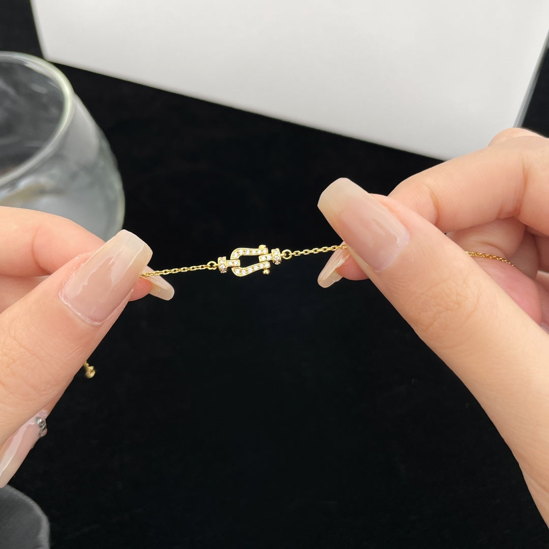 [Am jewelry]FORCE 10 SMALL CHAIN BRACELET