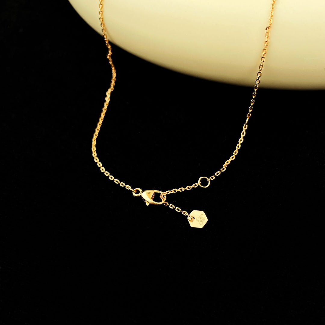 [Am jewelry]BEE MINI PEDANT DIAMOND NECKLACE