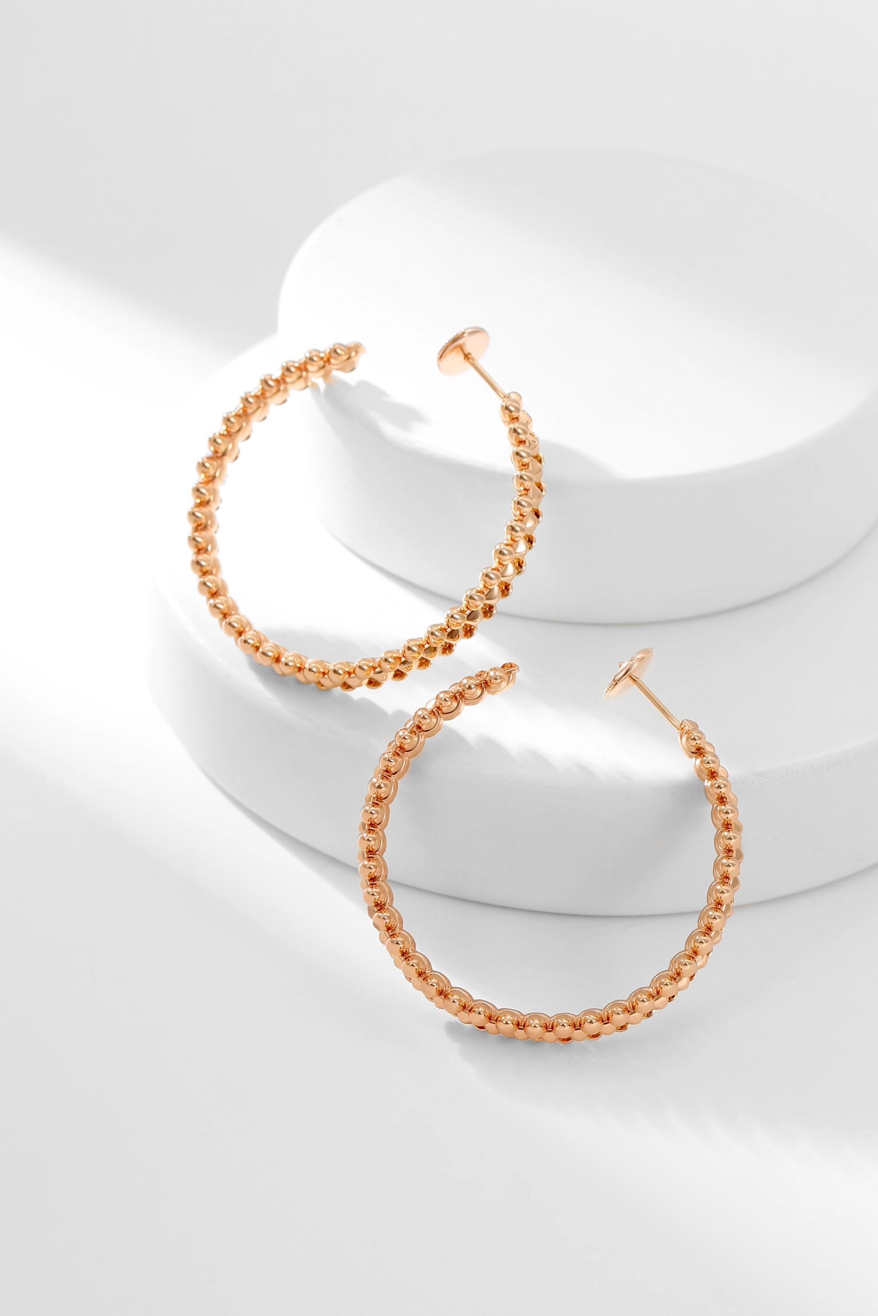 [Am jewelry]CLASH HOOP EARRINGS