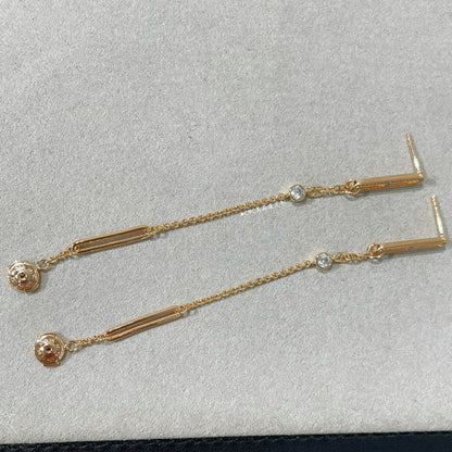 [Am jewelry]CHAINE CHAOS DIAMOND DROP EARRINGS