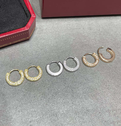 [Am jewelry]LOVE DIAMOND EARRINGS