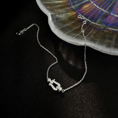 [Am jewelry]FORCE 10 FULL DIAMOND BUCKLE CHAIN LINK MINI MODEL