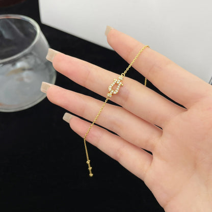 [Am jewelry]FORCE 10 FULL DIAMOND BUCKLE CHAIN LINK MINI MODEL