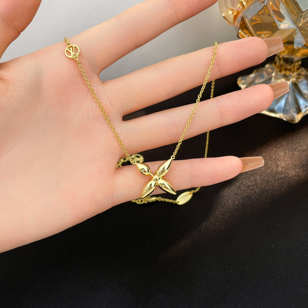[Am jewelry]LOUISETTE GOLD NECKLACE
