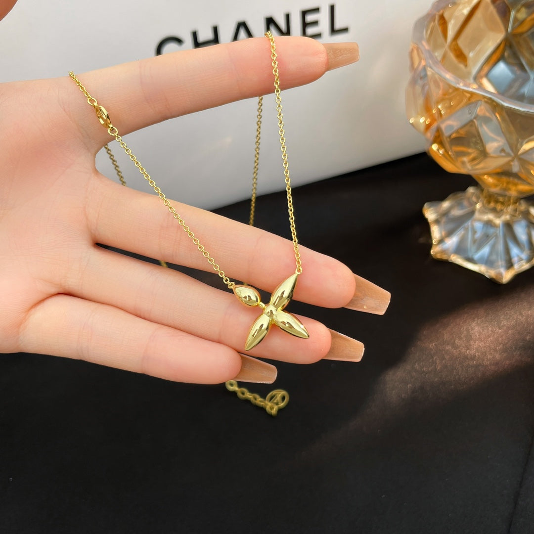 [Am jewelry]LOUISETTE GOLD NECKLACE