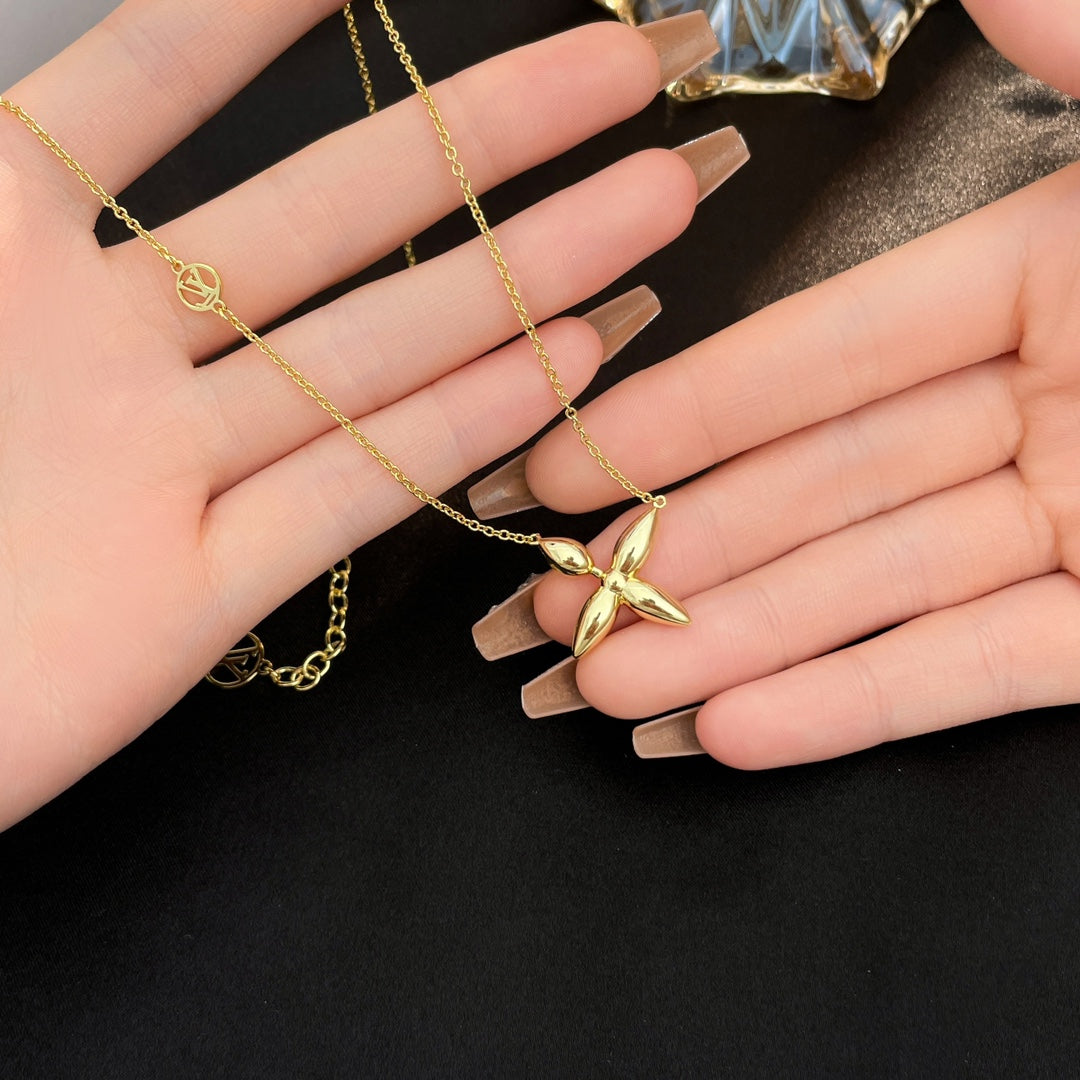 [Am jewelry]LOUISETTE GOLD NECKLACE
