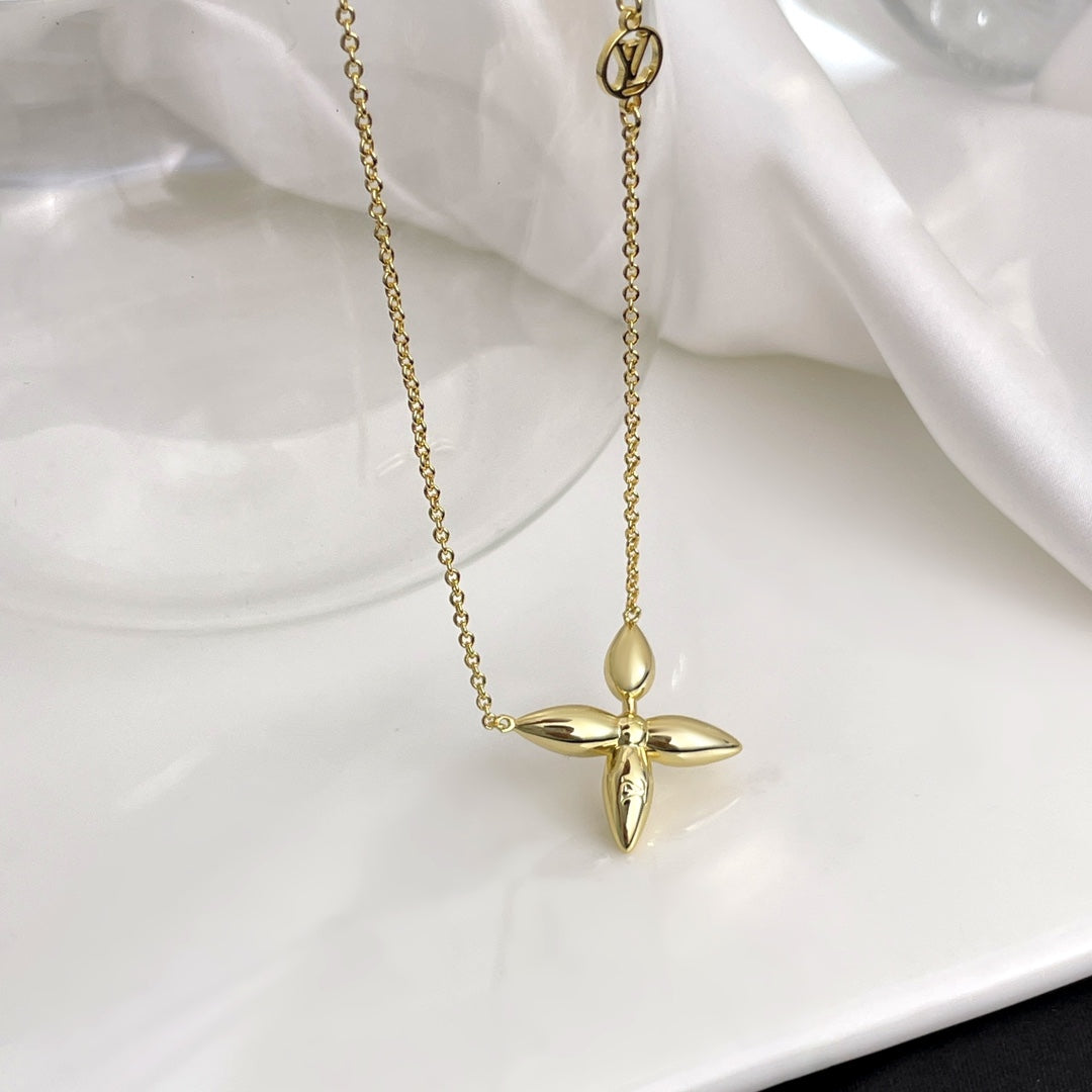 [Am jewelry]LOUISETTE GOLD NECKLACE