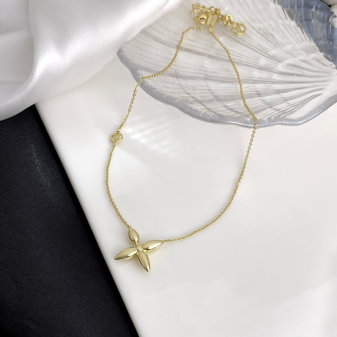 [Am jewelry]LOUISETTE GOLD NECKLACE