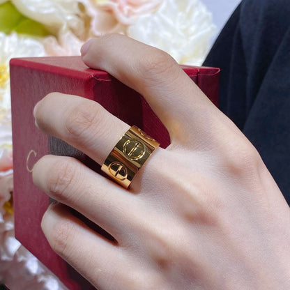 [Am jewelry]LOVE 11MM LARGE RING