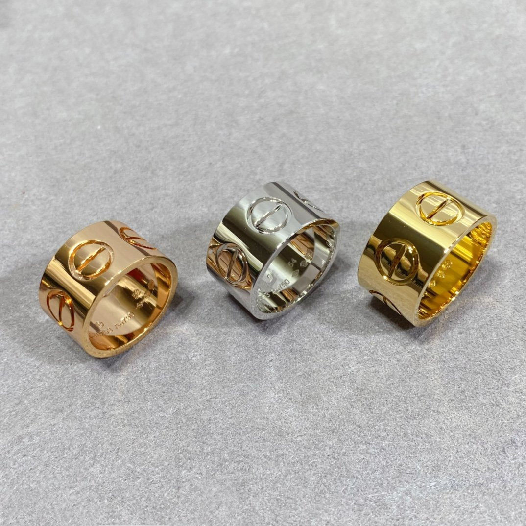 [Am jewelry]LOVE 11MM LARGE RING