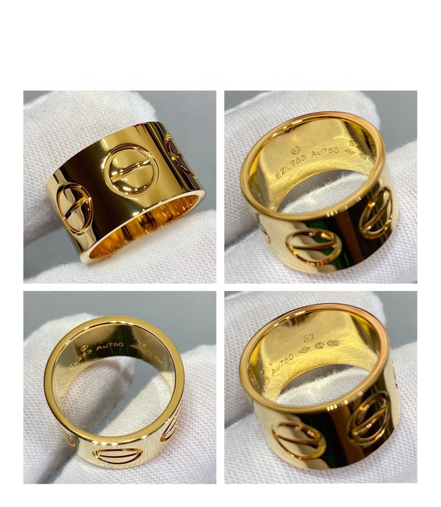 [Am jewelry]LOVE 11MM LARGE RING