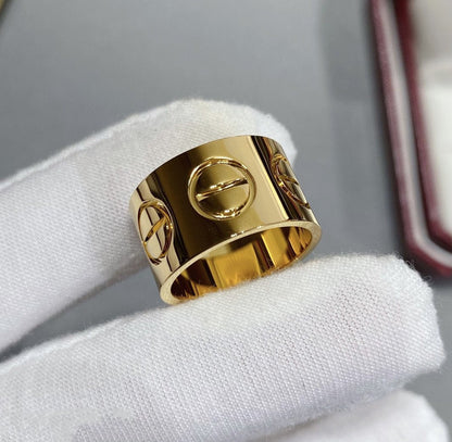 [Am jewelry]LOVE 11MM LARGE RING