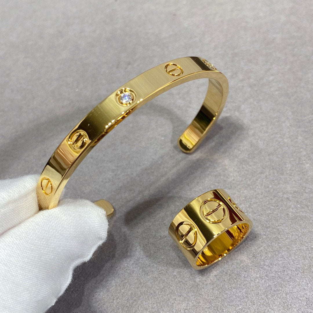 [Am jewelry]LOVE 11MM LARGE RING