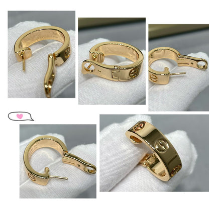 [Am jewelry]LOVE 5.5MM EARRINGS