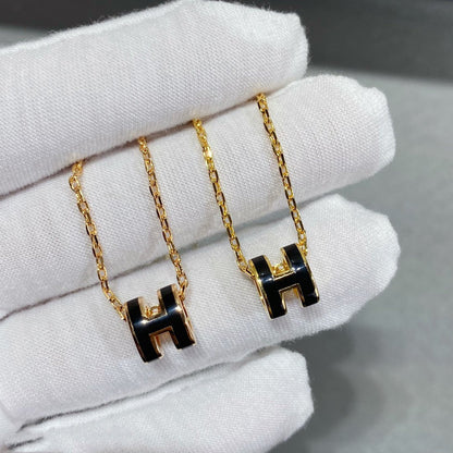 [Am jewelry]MINI POP H NECKLACE