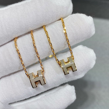 [Am jewelry]MINI POP H NECKLACE