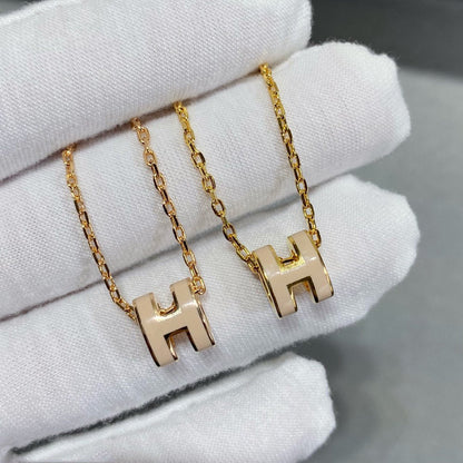 [Am jewelry]MINI POP H NECKLACE