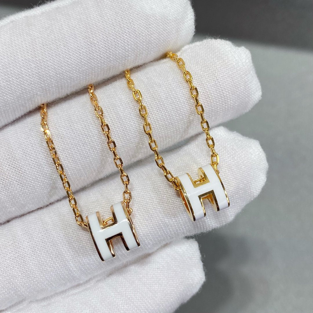 [Am jewelry]MINI POP H NECKLACE