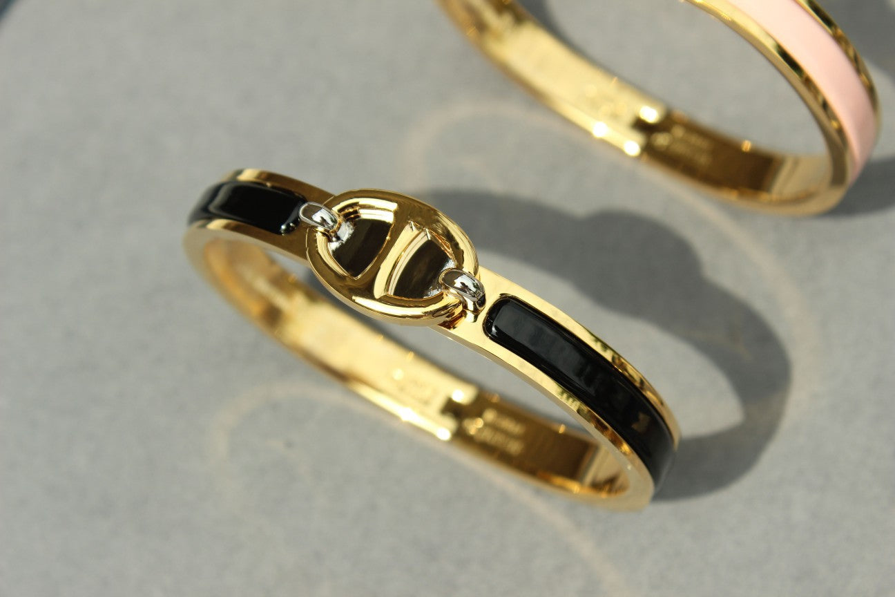 [Am jewelry]CLIC CHAINE GOLD BRACELET