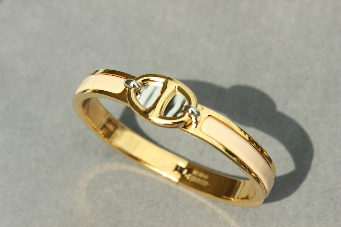 [Am jewelry]CLIC CHAINE GOLD BRACELET