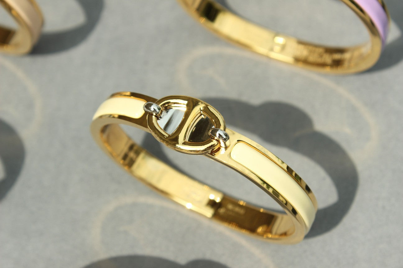 [Am jewelry]CLIC CHAINE GOLD BRACELET