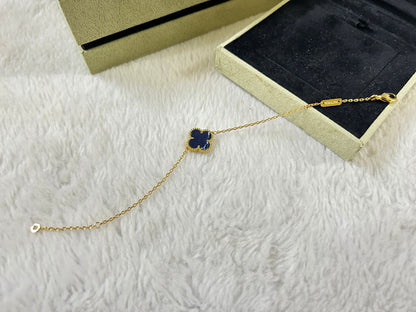[Am jewelry]CLOVER 1 MOTIF PIETERSITE BRACELET
