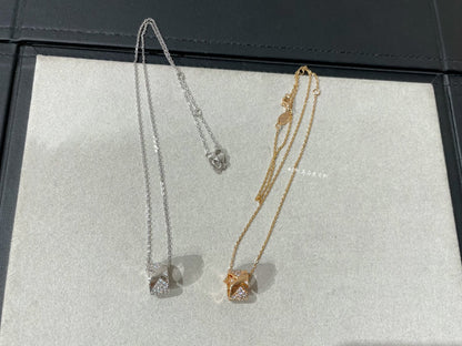 [Am jewelry]LIENS EVIDENCE DIAMOND PAVED NECKLACE