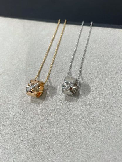 [Am jewelry]LIENS EVIDENCE DIAMOND NECKLACE