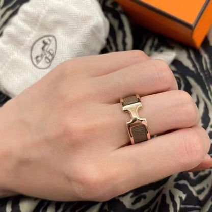 [Am jewelry]OLYMPE PINK GOLD RING