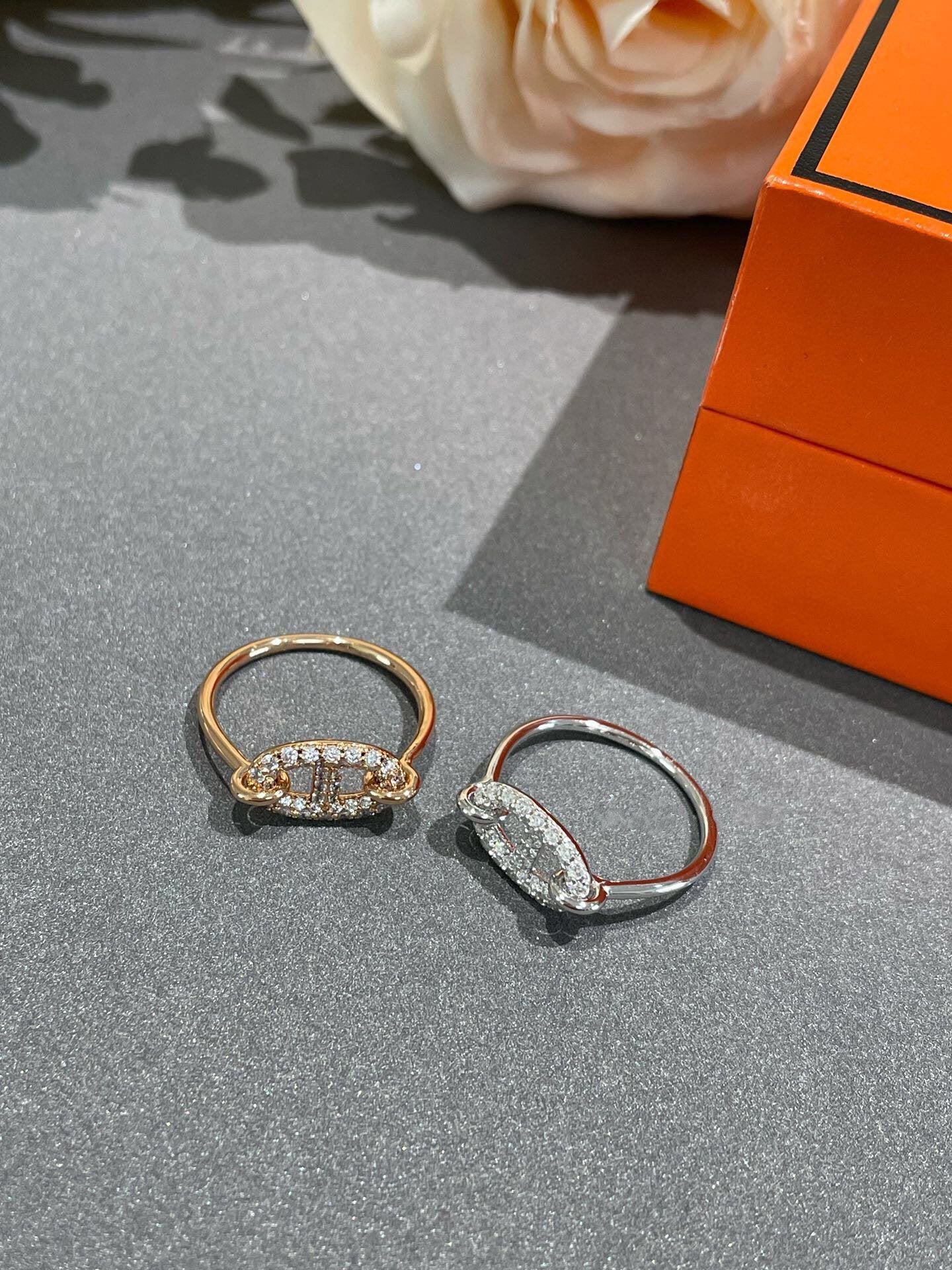 [Am jewelry]RONDE SMALL DIAMOND RING