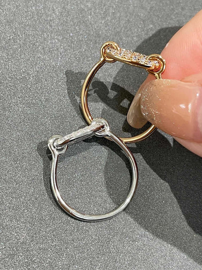 [Am jewelry]RONDE SMALL DIAMOND RING