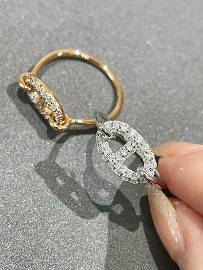 [Am jewelry]RONDE SMALL DIAMOND RING