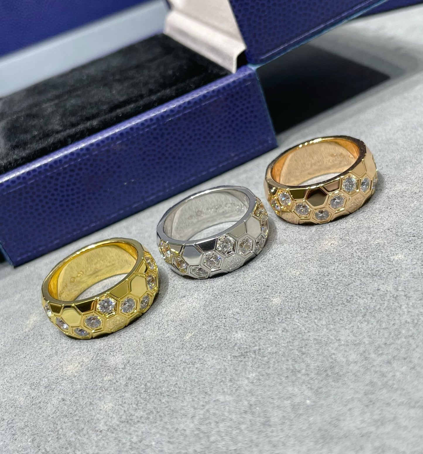 [Am jewelry]BEE LOVE DIAMOND LARGE RING