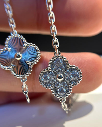 [Am jewelry] CLOVER 5 MOTIF LASER BRACELET COLLECTION