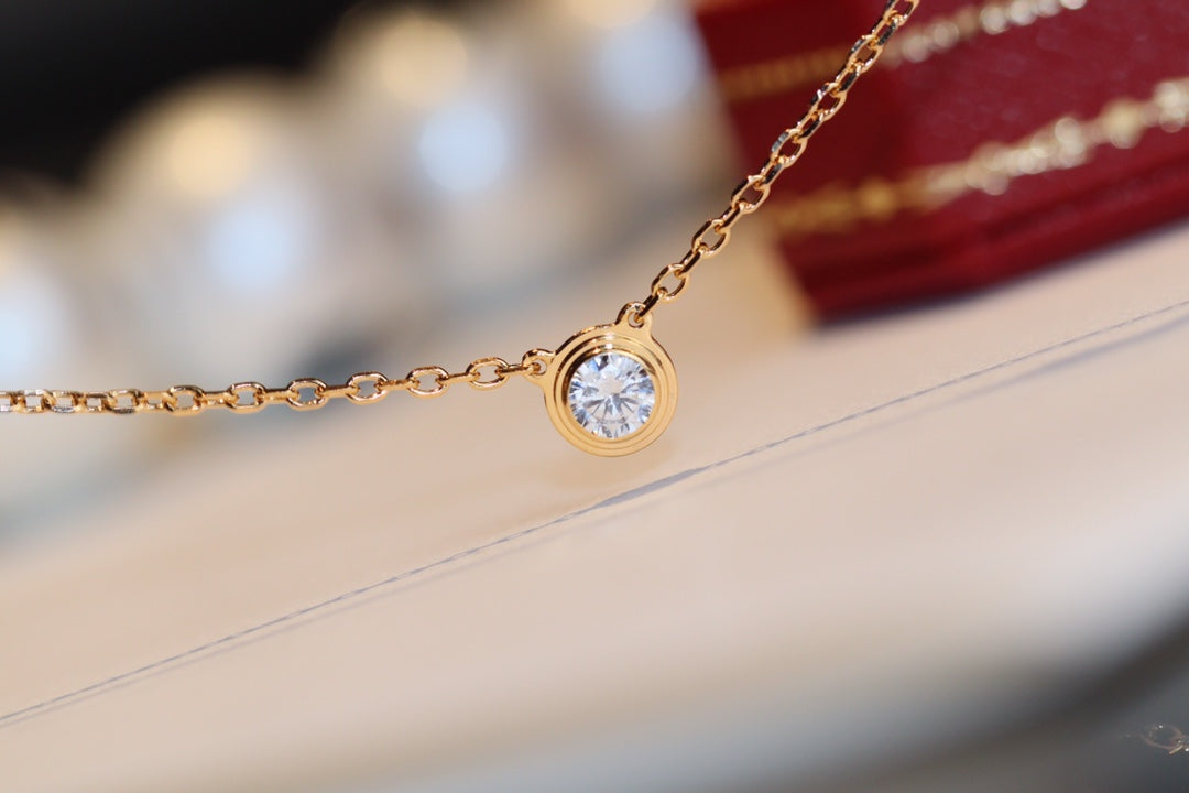 [Am jewelry]DAMOUR DIAMOND NECKLACE