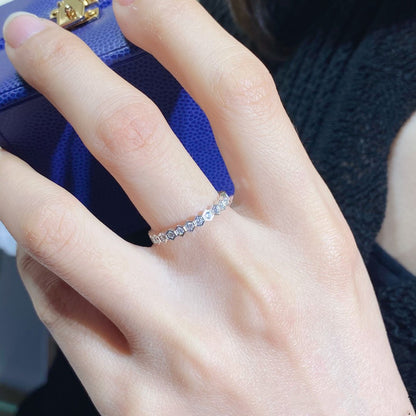 [Am jewelry]BEE LOVE DIAMOND PAVED SMALL RING
