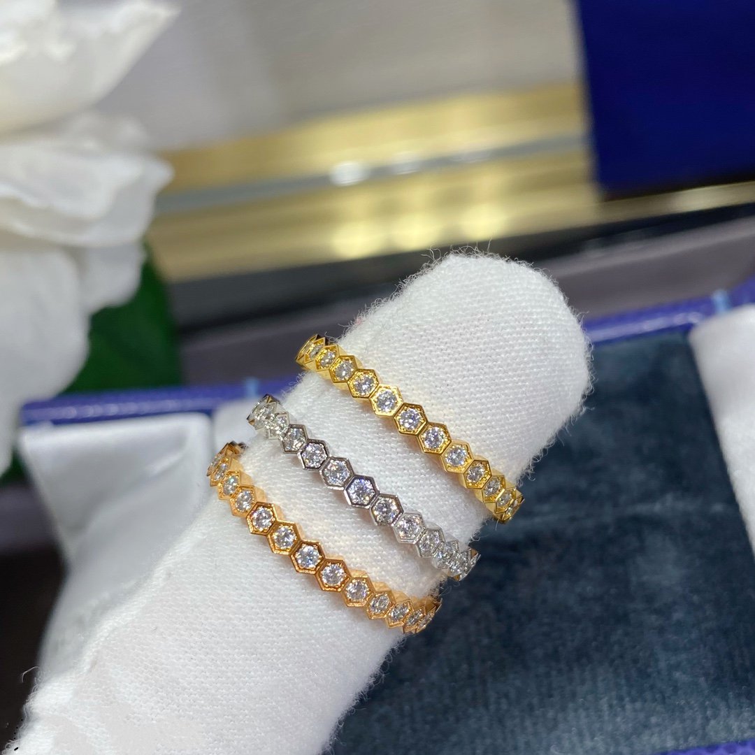 [Am jewelry]BEE LOVE DIAMOND PAVED SMALL RING