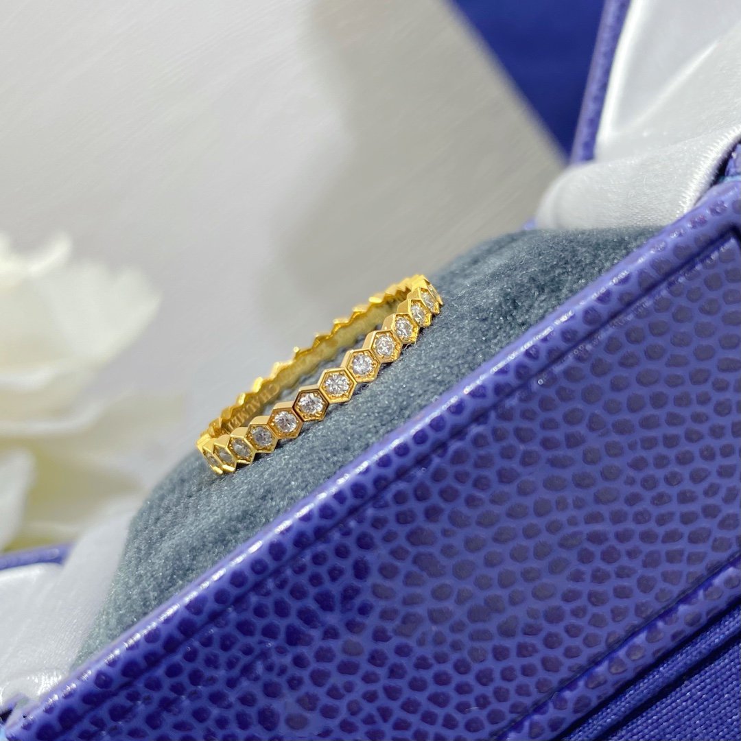 [Am jewelry]BEE LOVE DIAMOND PAVED SMALL RING