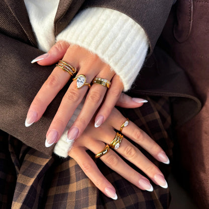 [AM Jewels]Dara Diamond Ring Stack