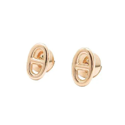 [Am jewelry]CHAINE SMALL EARRINGS GOLD AND SILVER