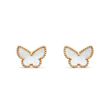 [Am jewelry]SWEET BUTTERFLY MOP EARSTUDS