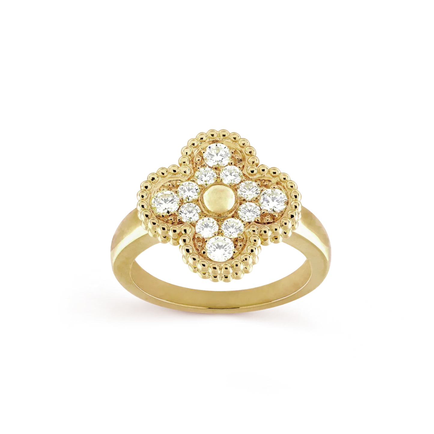 [Am jewelry]CLOVER DIAMOND RING